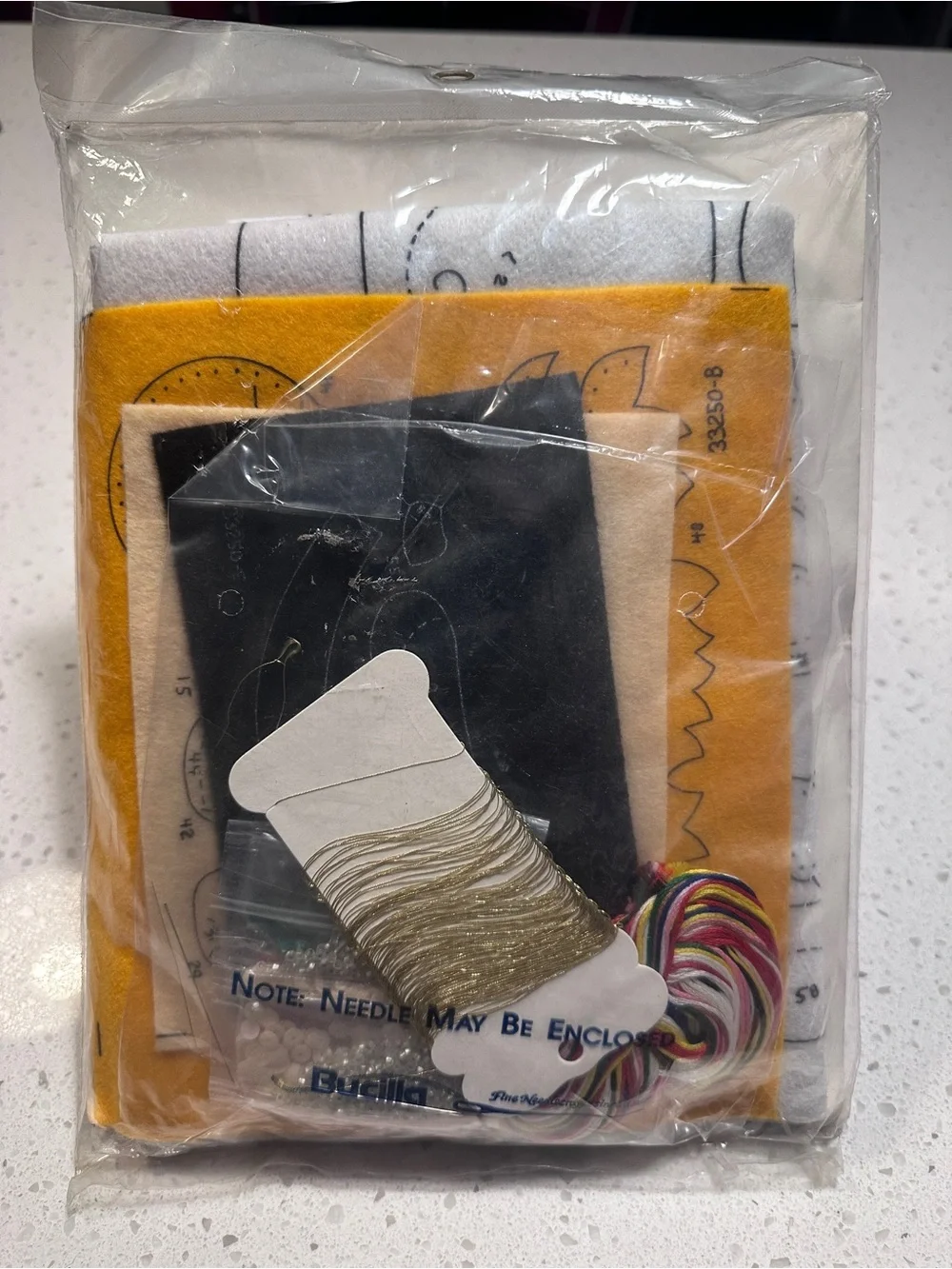 Bucilla Santa and Christ Child stocking kit